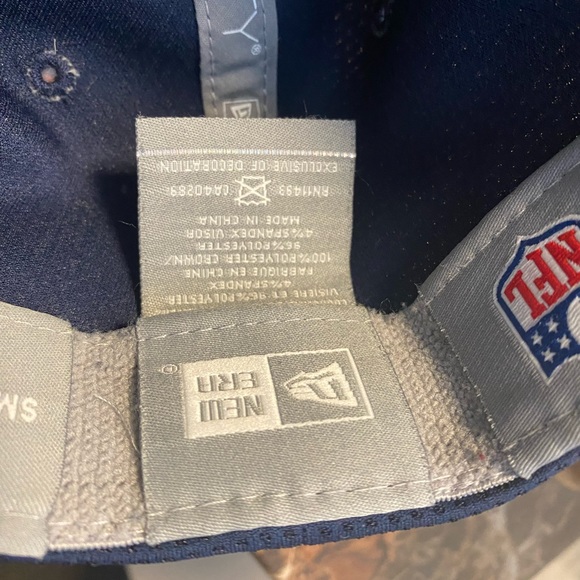 New Era NFL Seattle Seahawks Men’s Blue Grey Baseball Cap Size S/M - Picture 9 of 12